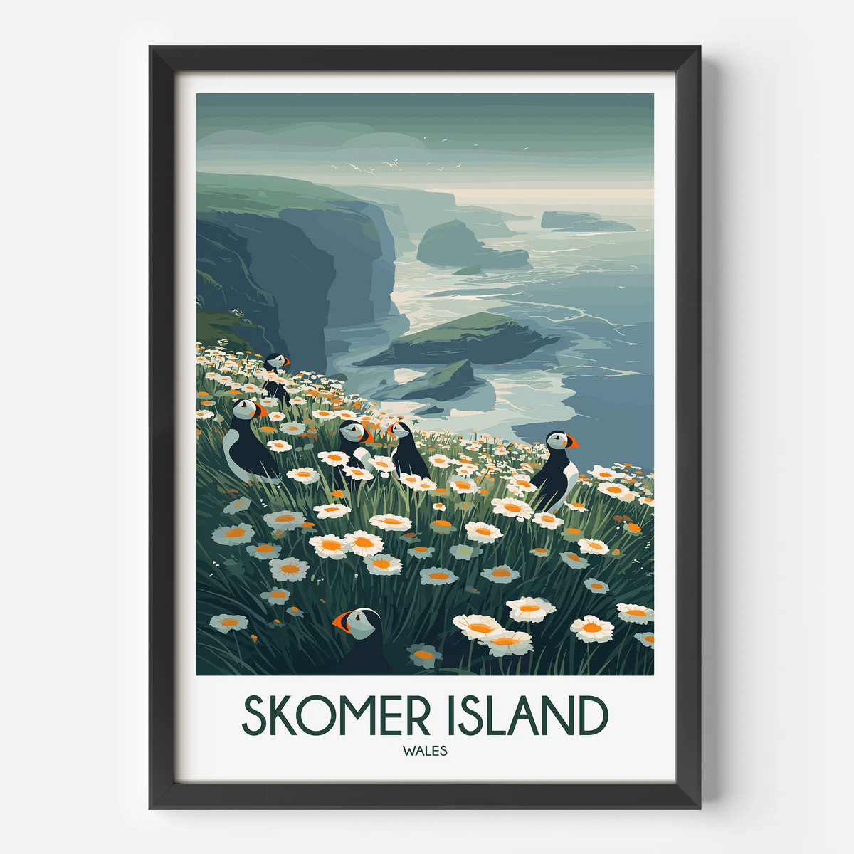 Skomer Island Gallery Quality Print