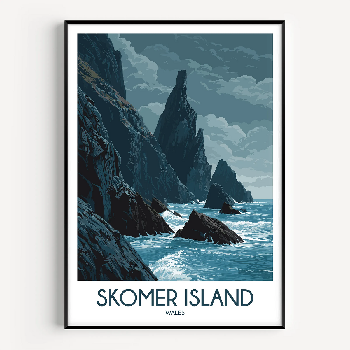 Skomer Island Gallery Quality Print