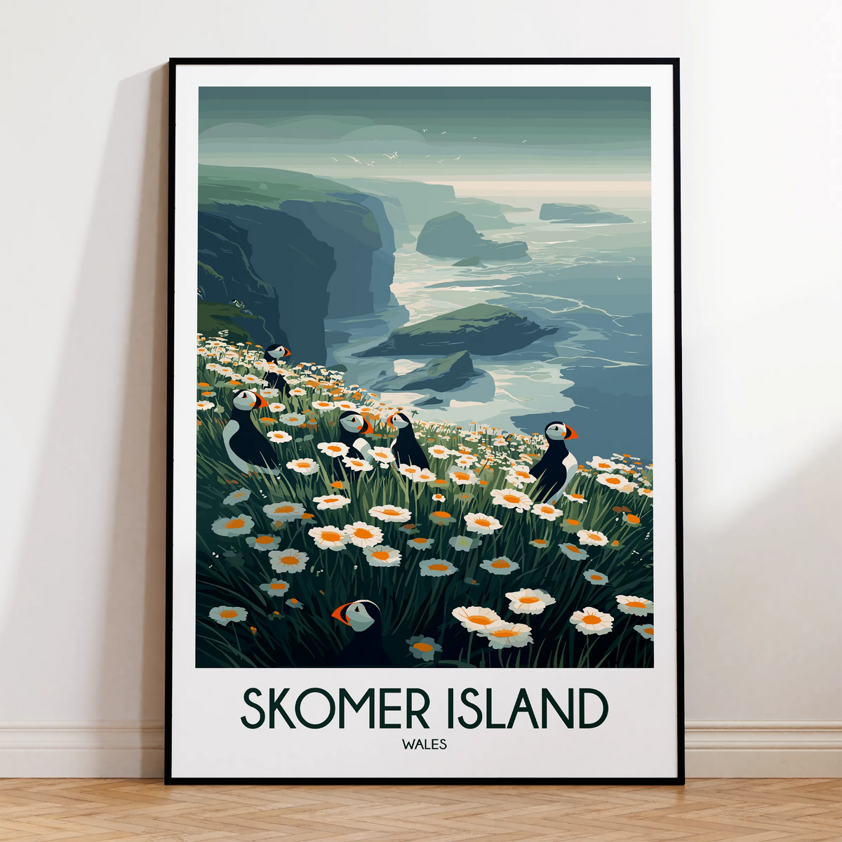 Skomer Island Home Office Decor