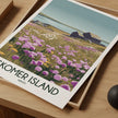 Skomer Island Scenic Landscape Art