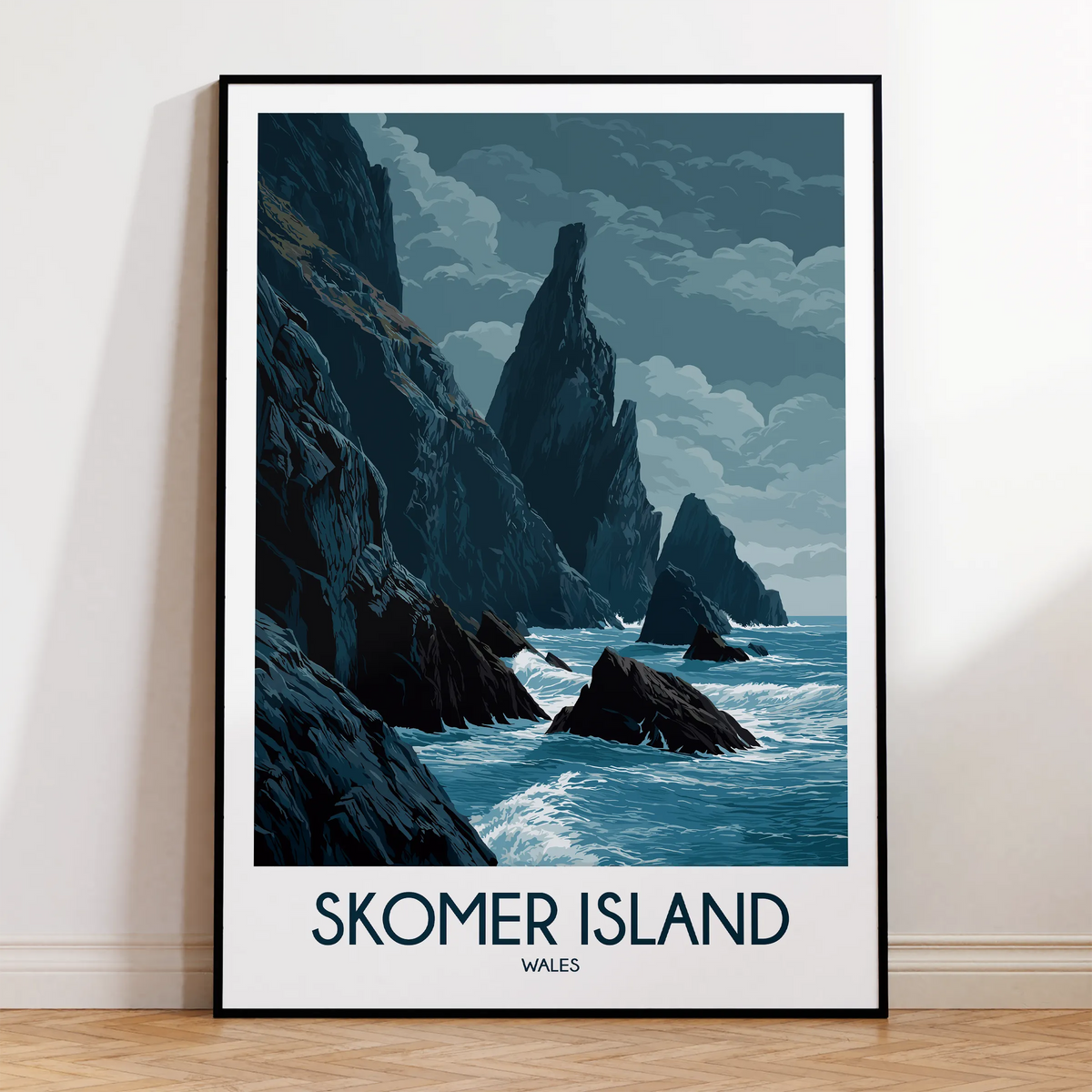 Skomer Island Travel Memory Gift