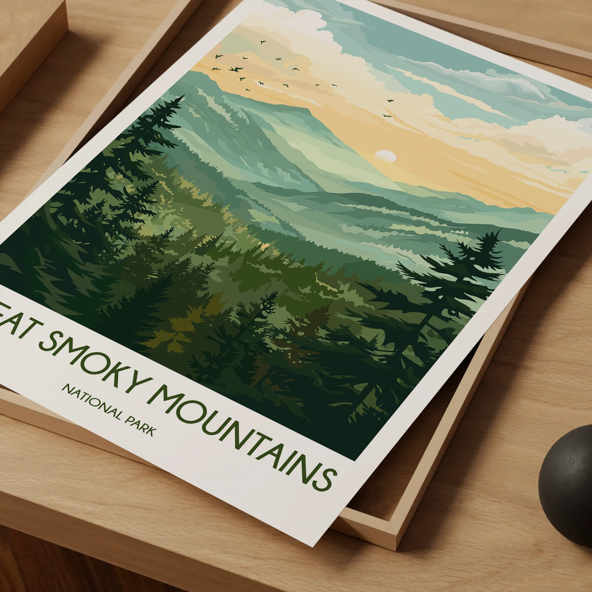 Smoky Mountains Destination Art Gift