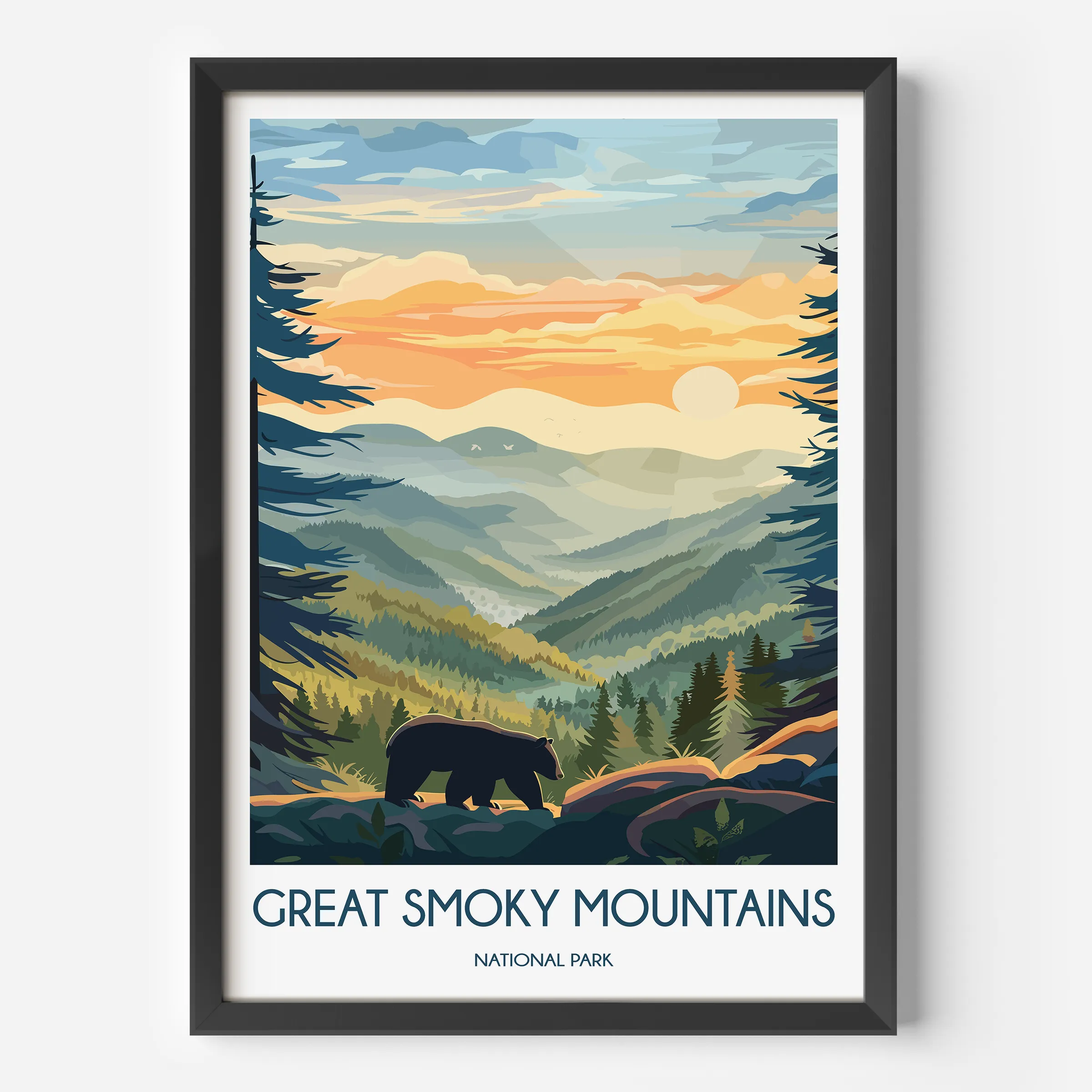 Smoky Mountains Gallery Quality Print