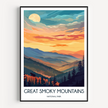Smoky Mountains Home Office Decor