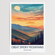 Smoky Mountains Minimalist Wall Art