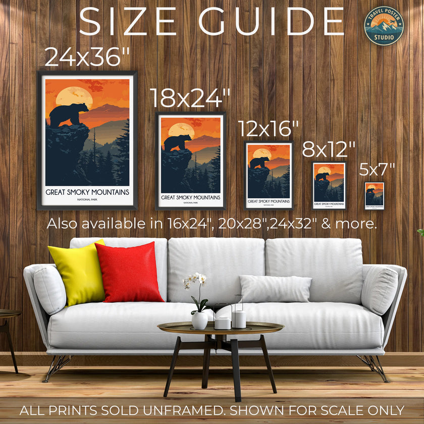 Smoky Mountains Travel Memory Gift