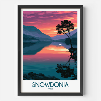 Snowdonia Minimalist Wall Art