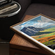 Snowdonia Modern Travel Poster