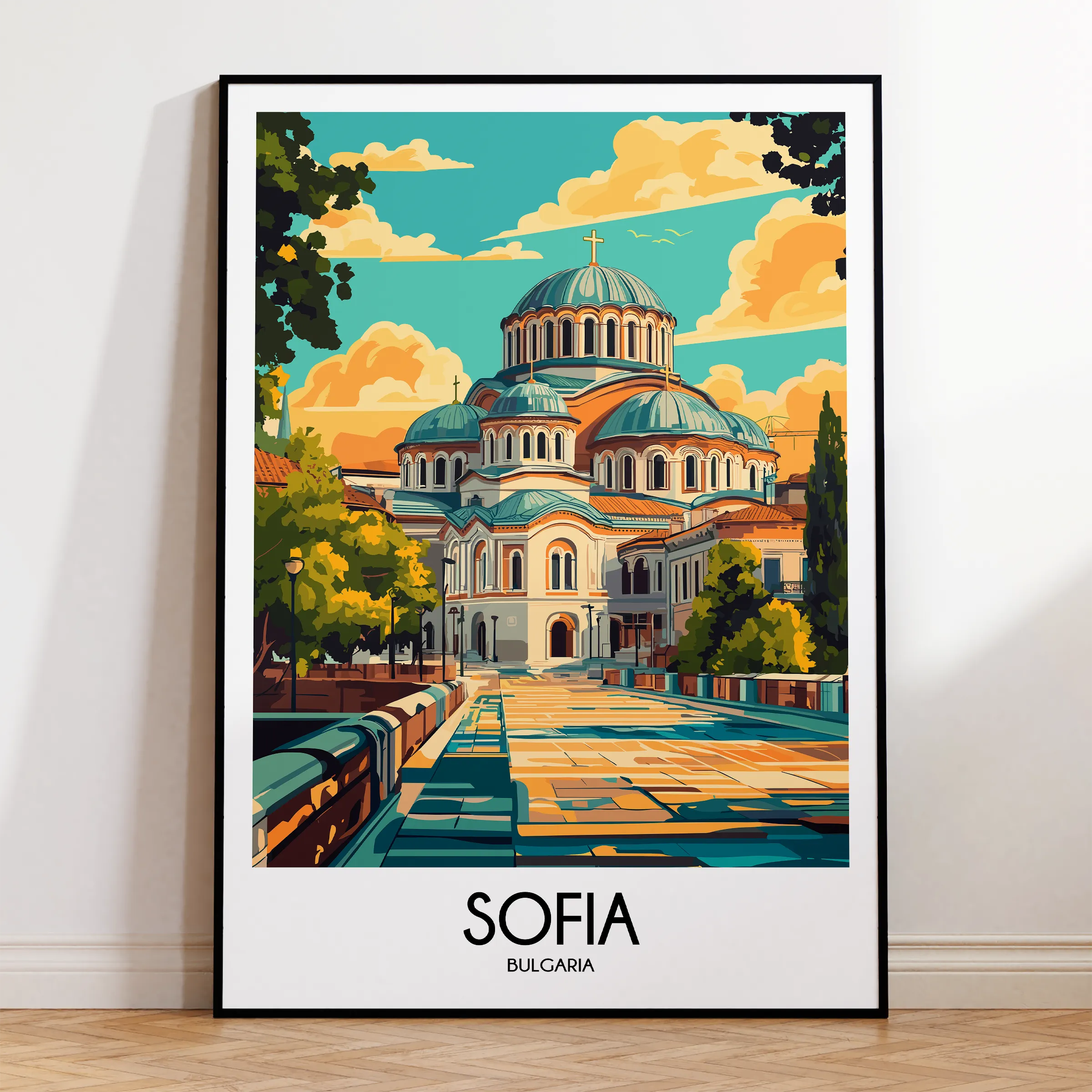 Sofia Destination Art Gift