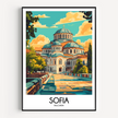 Sofia Vintage Style Print