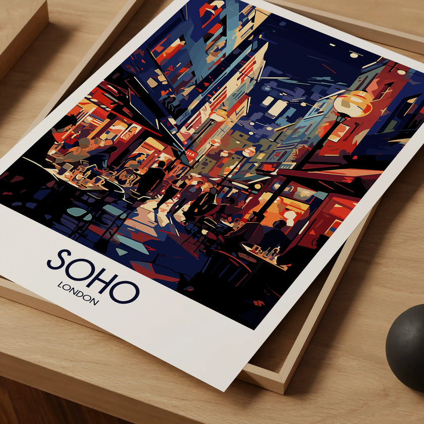 Soho Souvenir Poster Print
