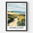 Solway Coast Destination Art Gift