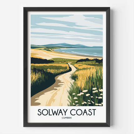 Solway Coast Destination Art Gift