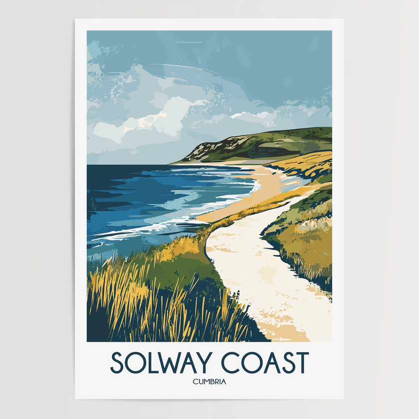 Solway Coast Scenic Landscape Art