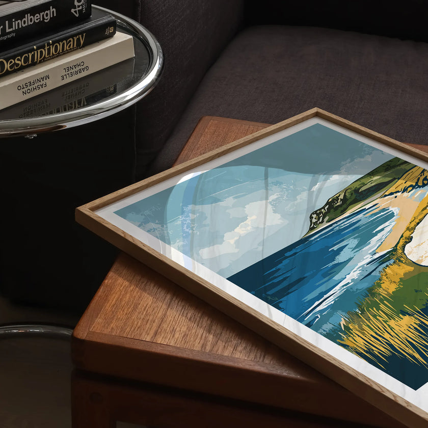 Solway Coast Souvenir Poster Print