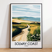 Solway Coast Souvenir Poster Print