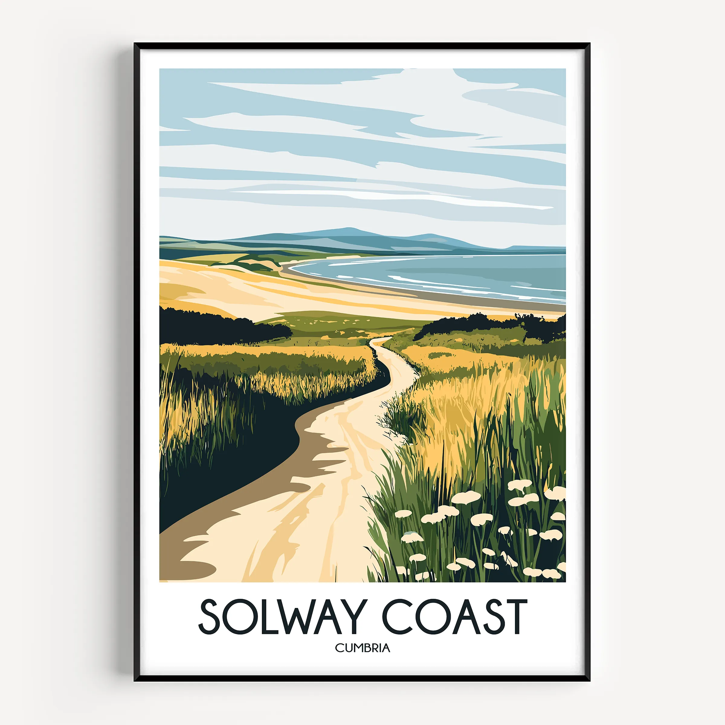Solway Coast Travel Memory Gift