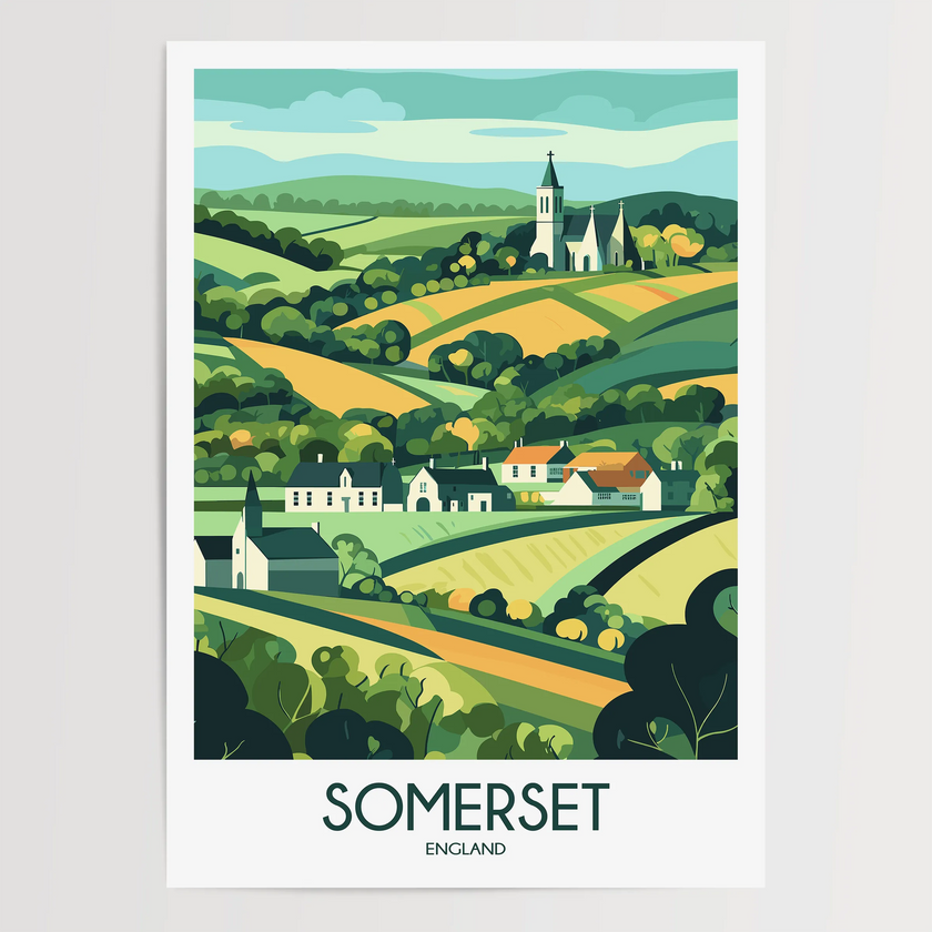 Somerset Destination Art Gift