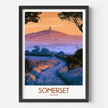 Somerset Souvenir Poster Print