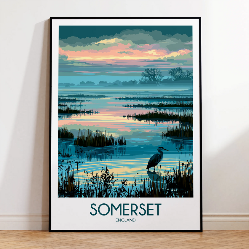Somerset Souvenir Poster Print