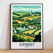 Somerset Souvenir Poster Print