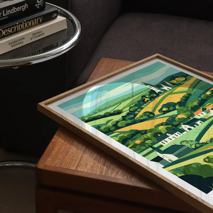 Somerset Vintage Style Print
