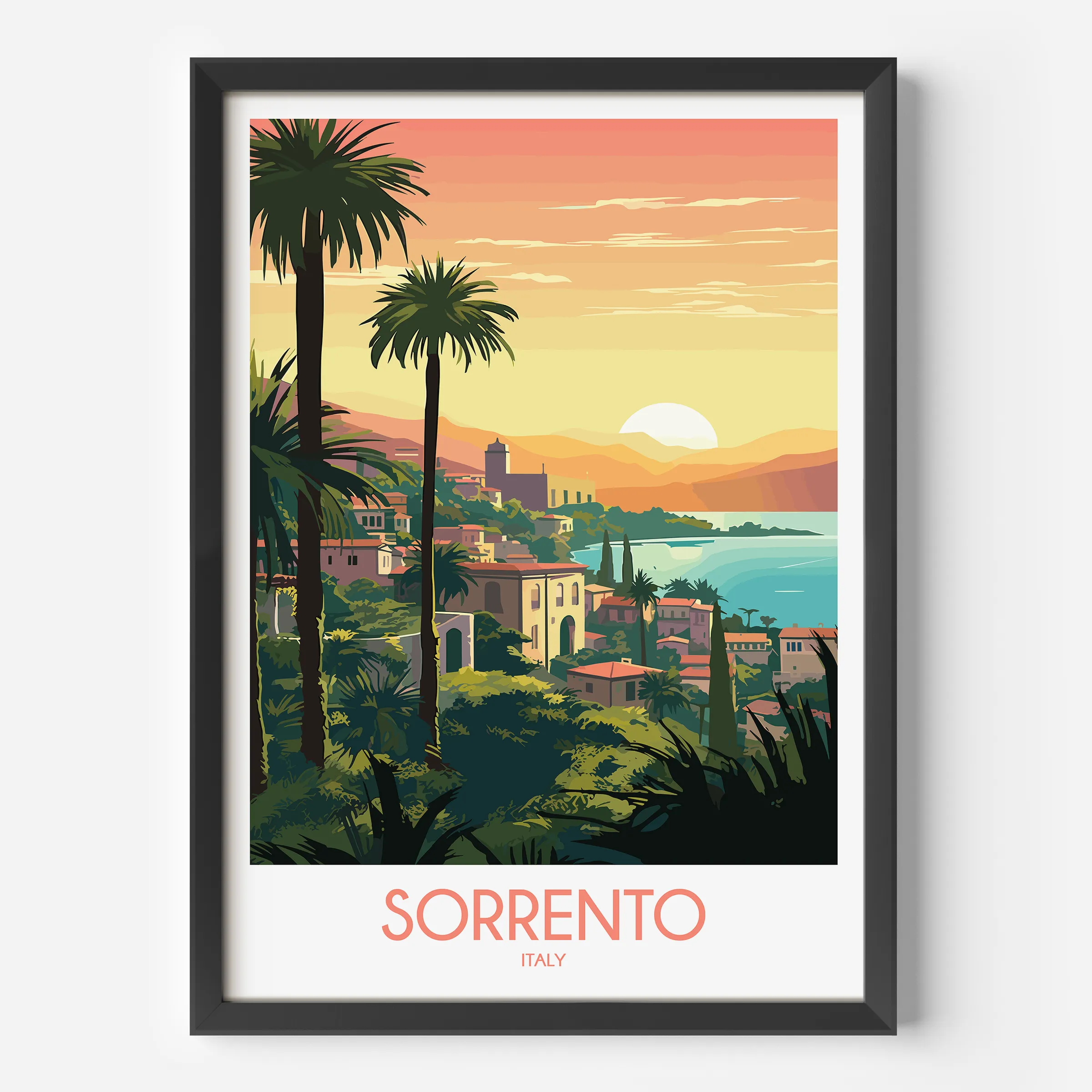 Sorrento Destination Art Gift