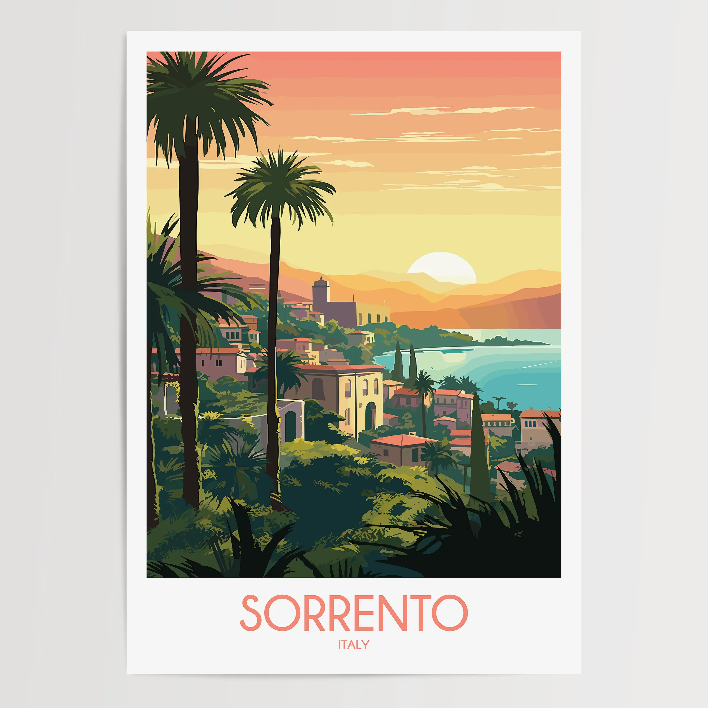 Sorrento Minimalist Wall Art