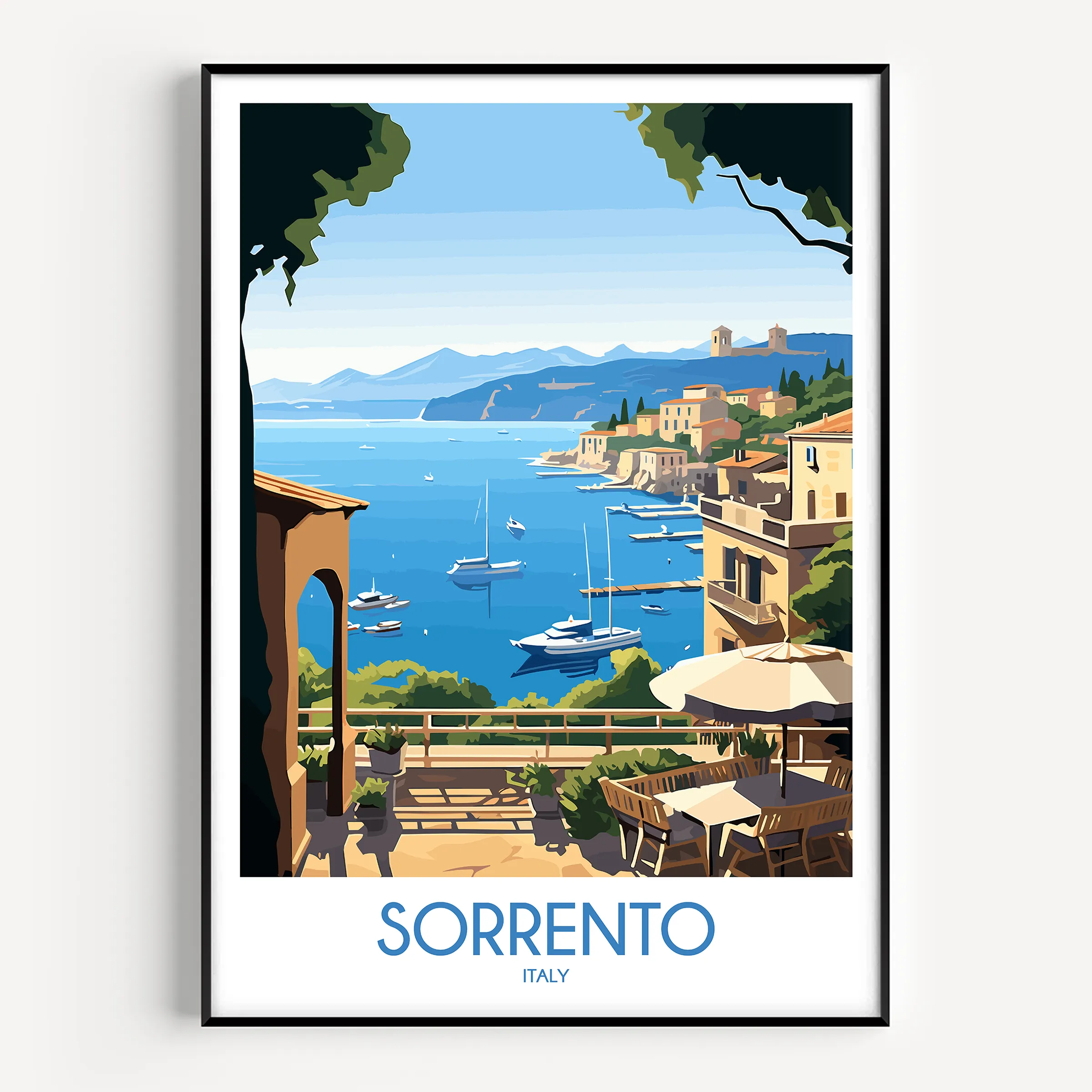 Sorrento Souvenir Poster Print