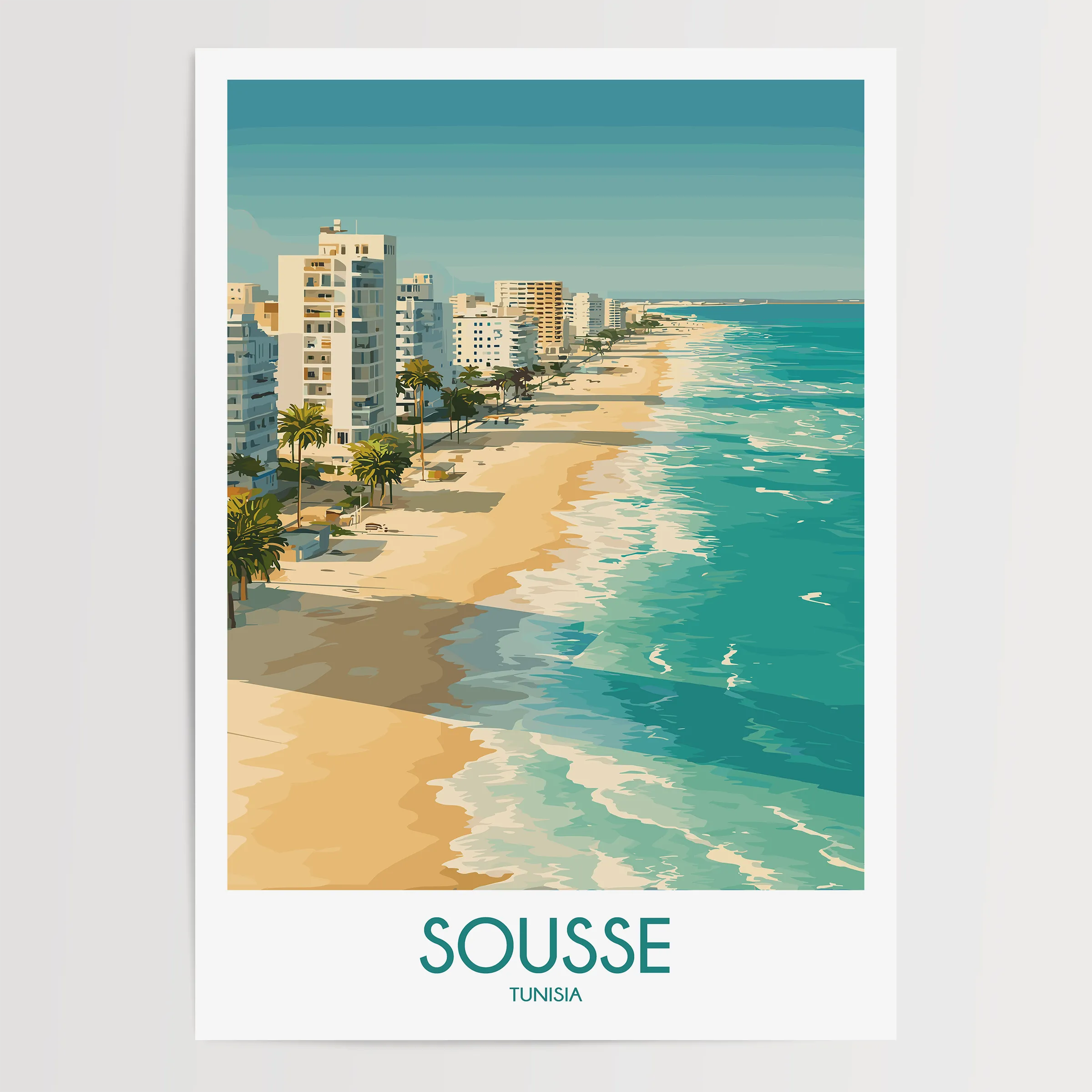 Sousse Destination Art Gift