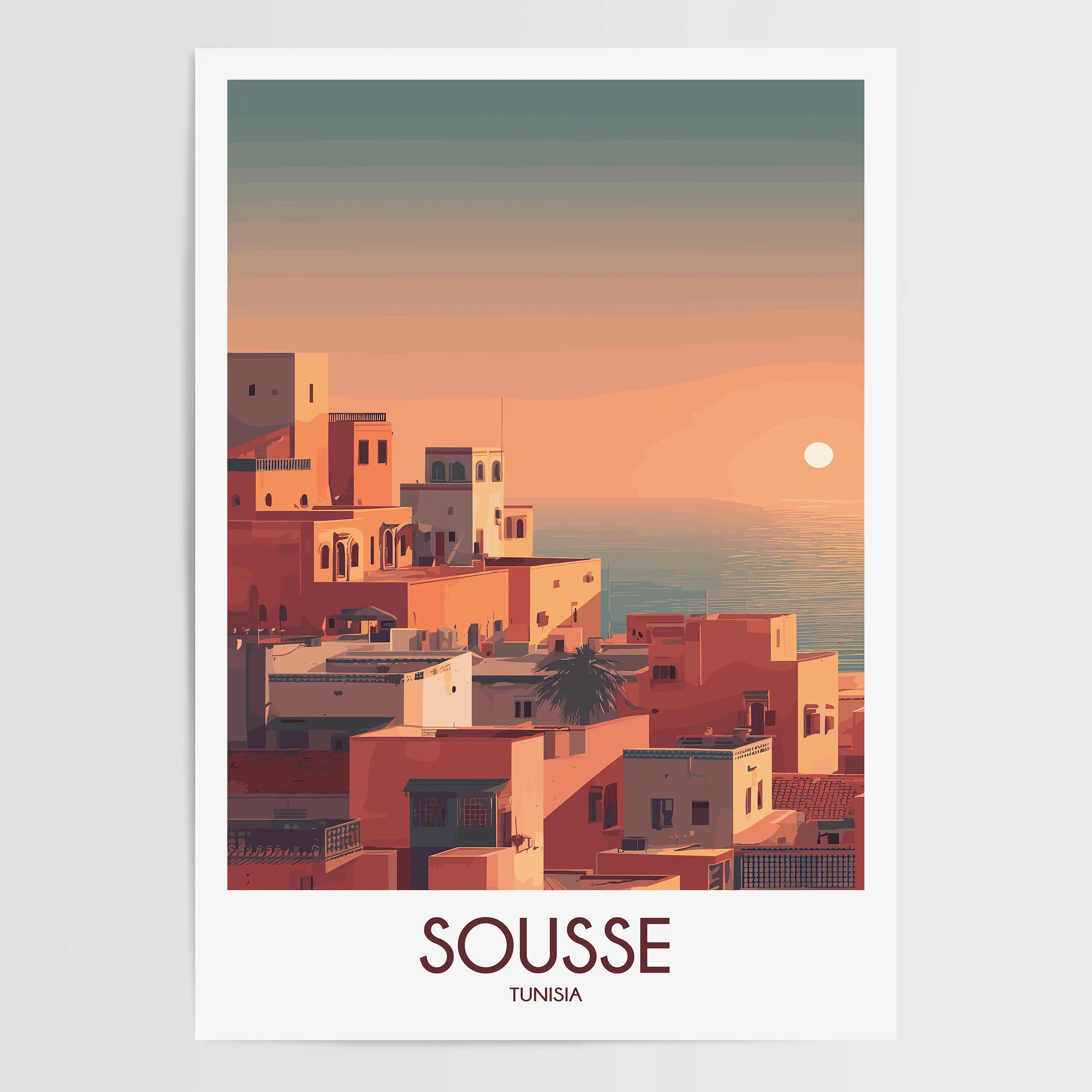 Sousse Destination Art Gift
