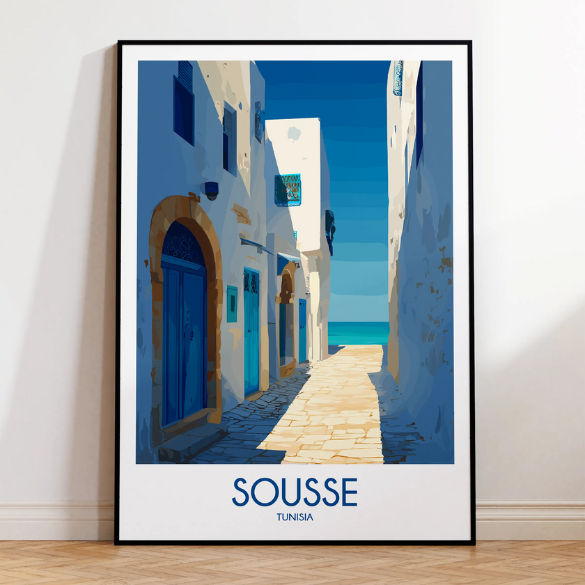 Sousse Destination Art Gift