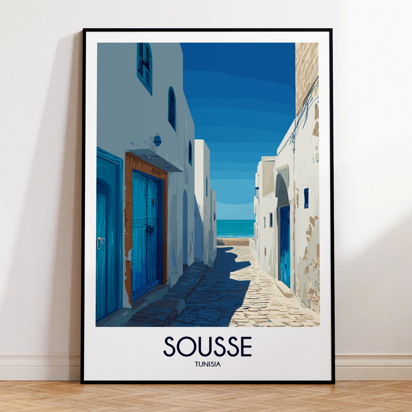 Sousse Destination Art Gift