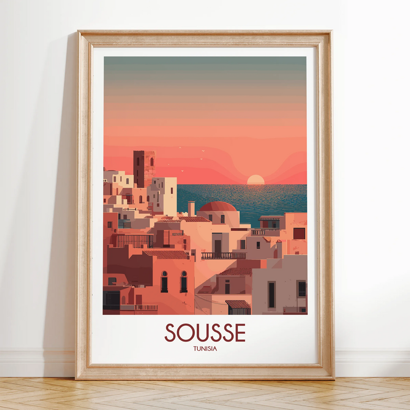 Sousse Minimalist Wall Art