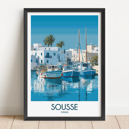 Sousse Minimalist Wall Art