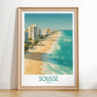 Sousse Modern Travel Poster