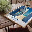 Sousse Retro Travel Illustration