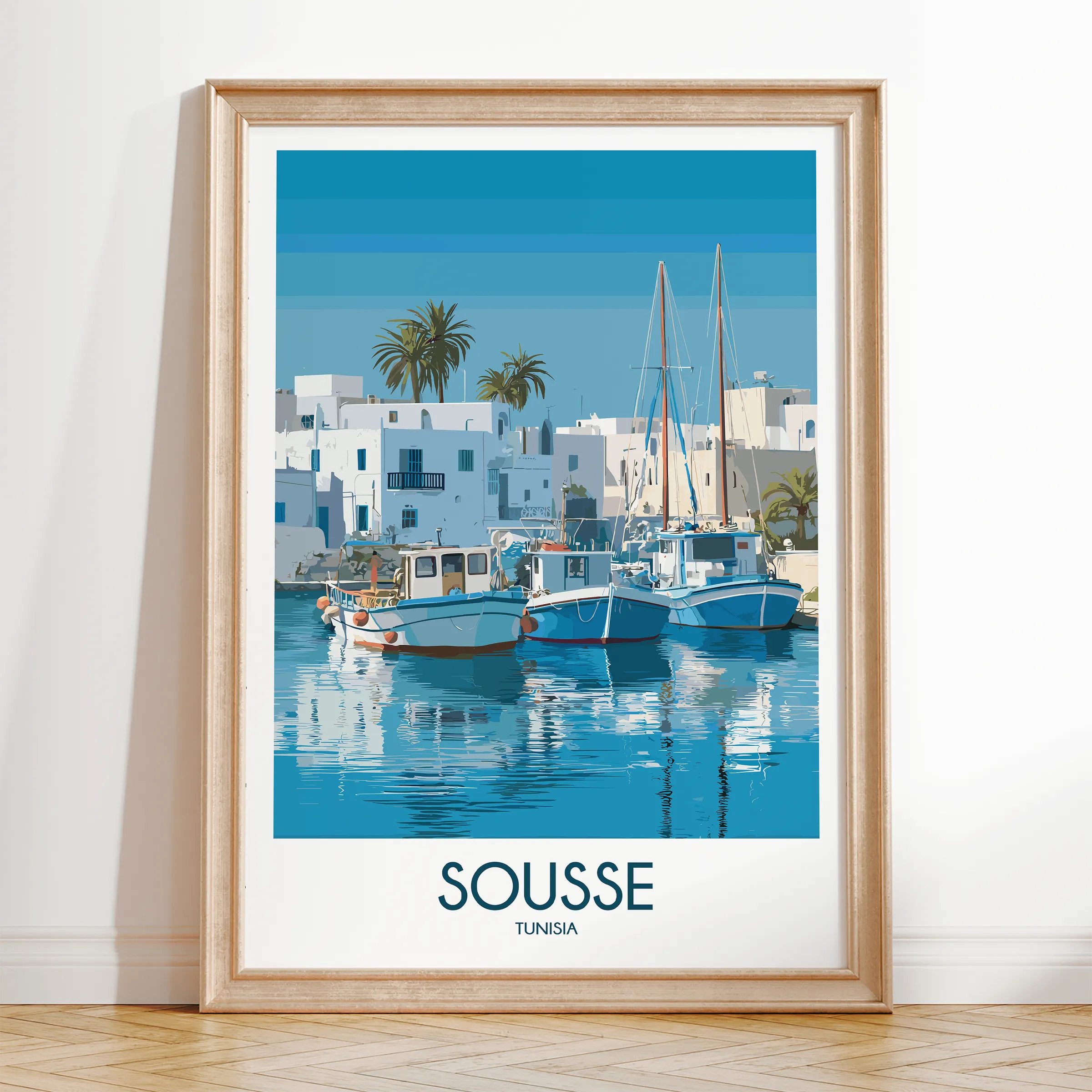 Sousse Souvenir Poster Print
