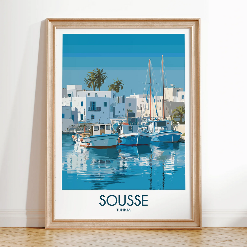 Sousse Souvenir Poster Print