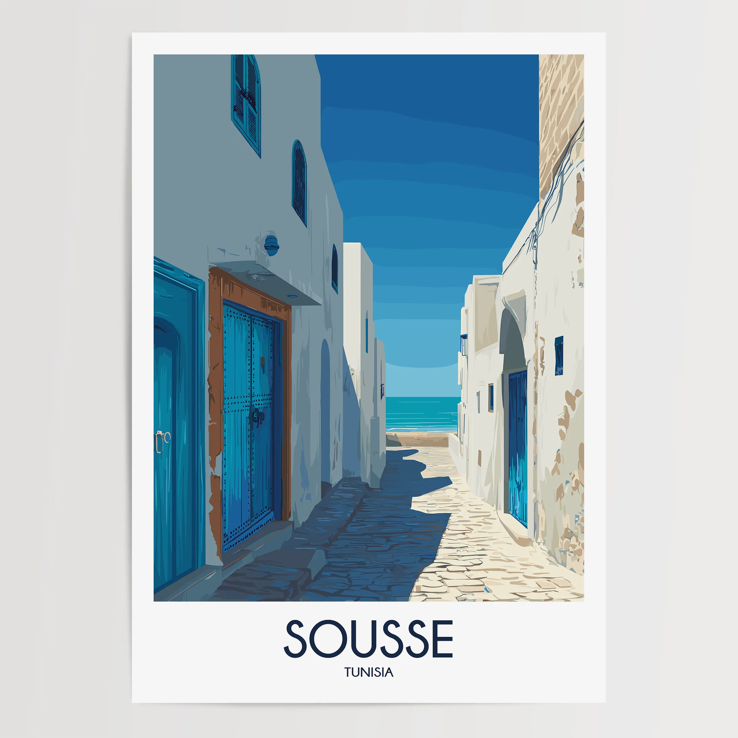 Sousse Souvenir Poster Print