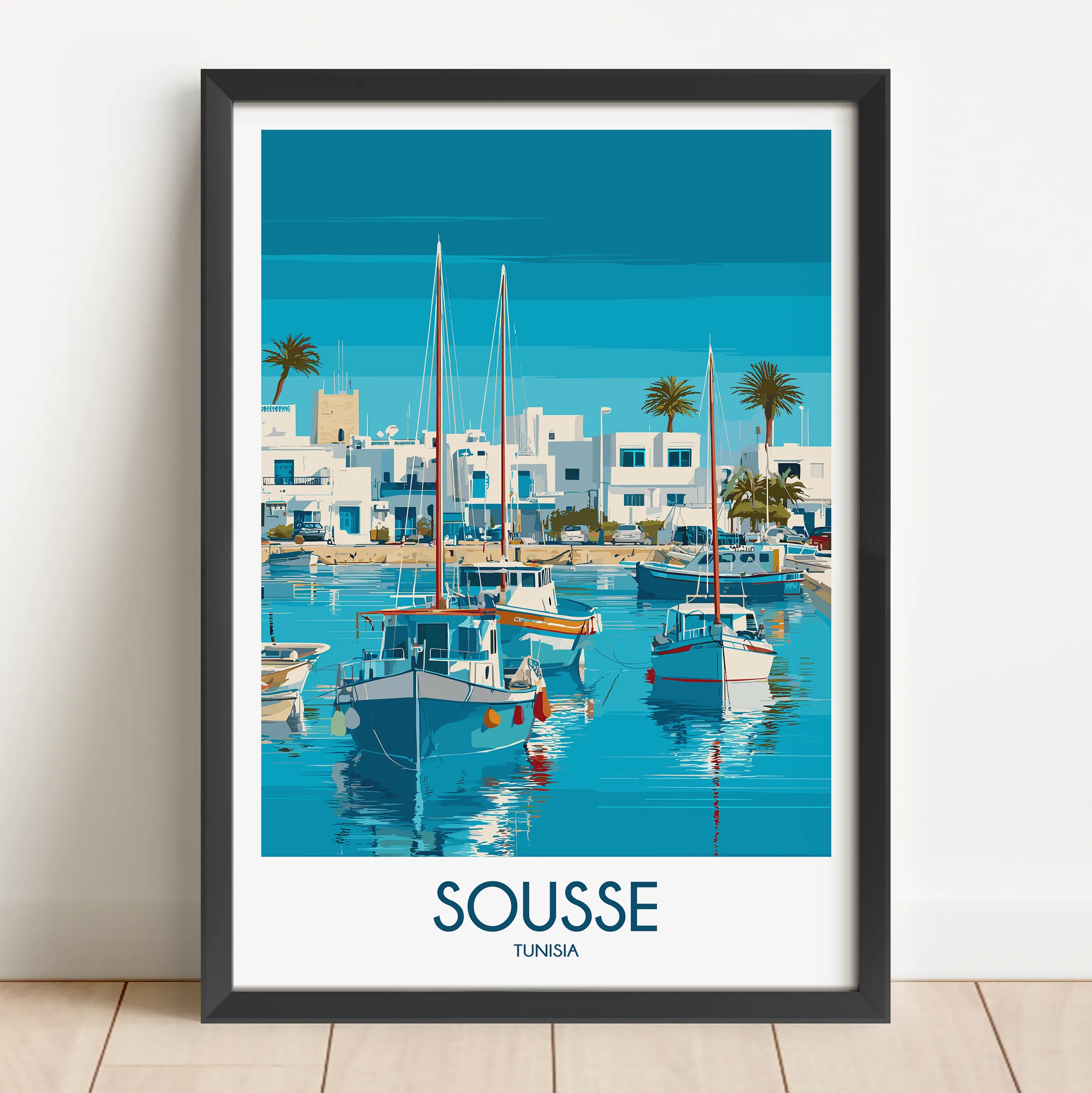 Sousse Souvenir Poster Print