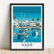 Sousse Souvenir Poster Print