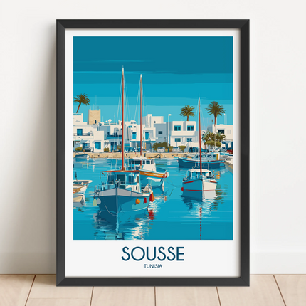 Sousse Souvenir Poster Print