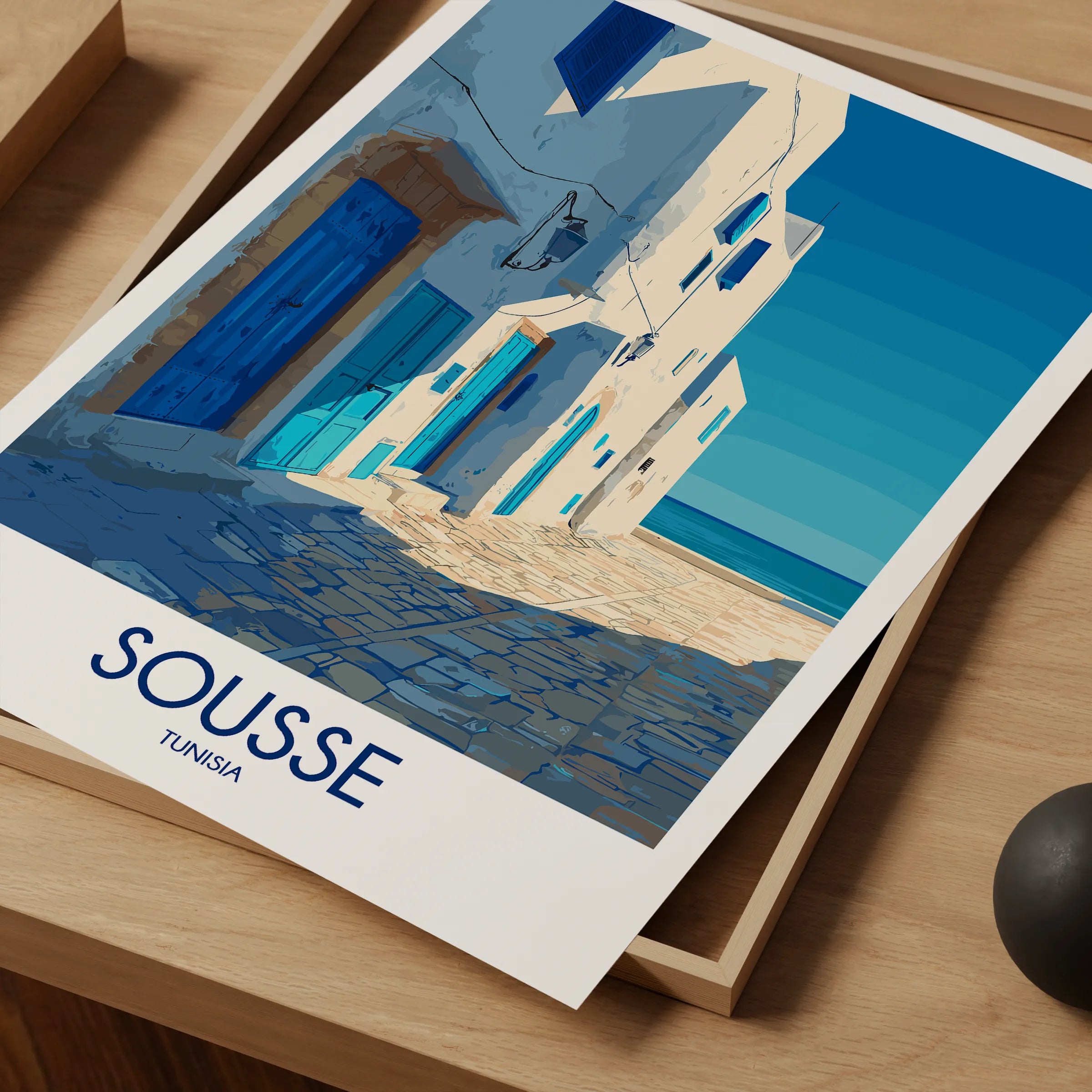 Sousse Vintage Style Print