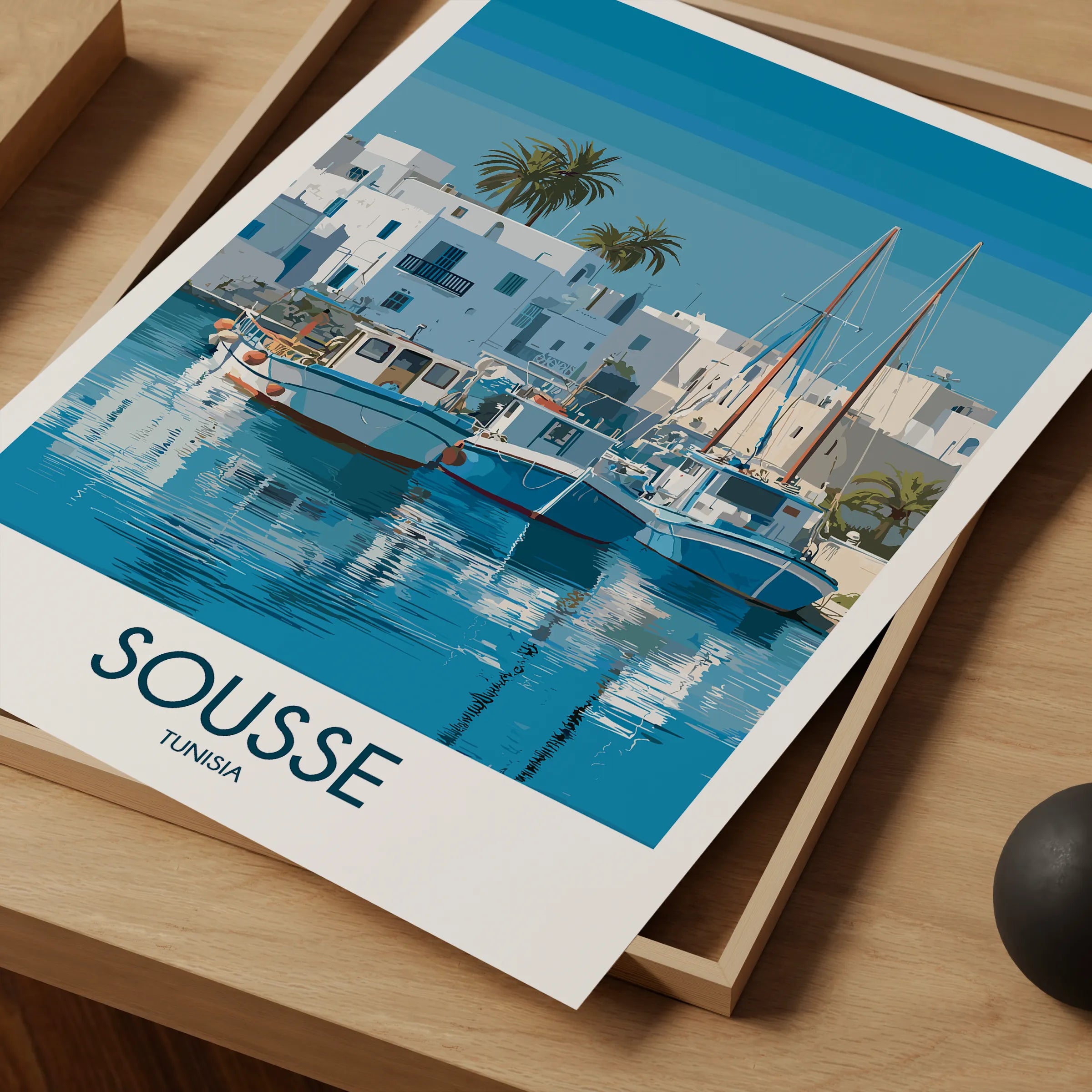 Sousse Vintage Style Print