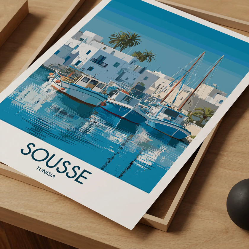 Sousse Vintage Style Print