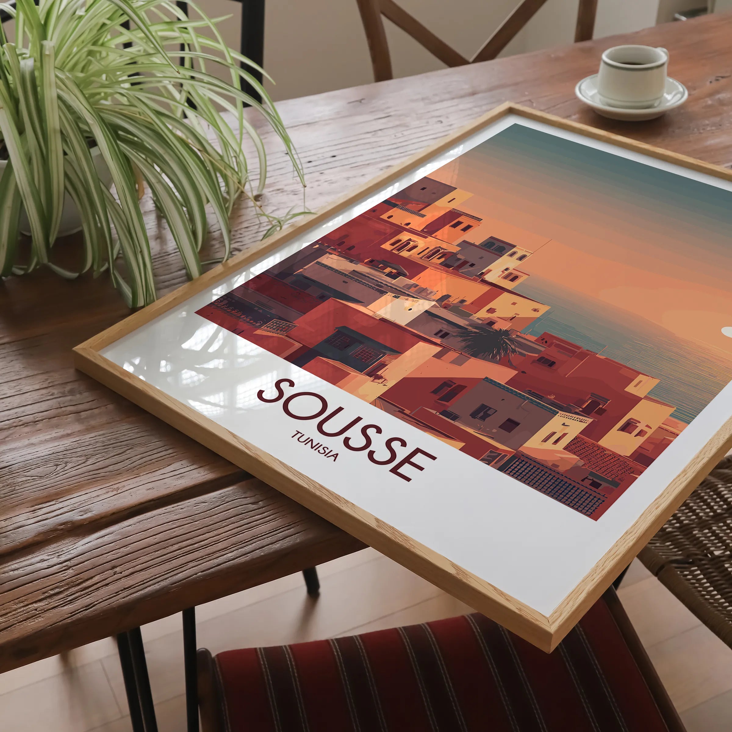 Sousse Vintage Style Print