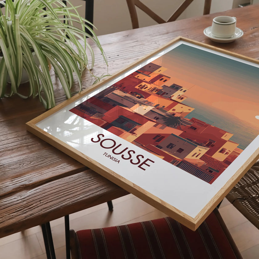 Sousse Vintage Style Print