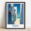 Sousse Vintage Style Print