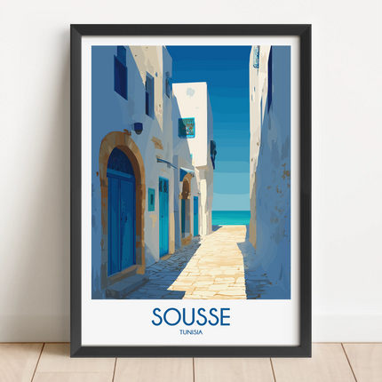 Sousse Vintage Style Print